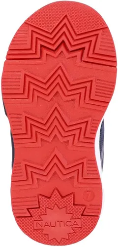 Vista 7 de Nautica Tenis deportivos para correr con luz intermitente para niños y niñas, modernos y divertidos para niños y niñas, disponibles en tallas