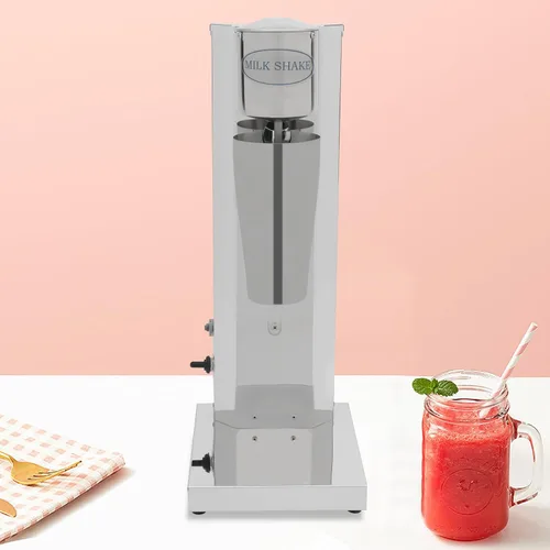 Vista 3 de Mezclador eléctrico comercial de la bebida del batido de la máquina de la sacudida 180W licuadora del helado de la leche del batido 650ML