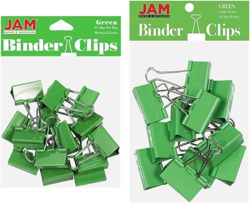 Vista 58 de Broches aprietapapeles JAM Paper®, Blanco