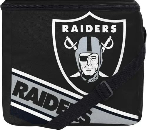 Vista 10 de FOCO Unisex NFL Big Logo Stripe 12 Pack Cooler