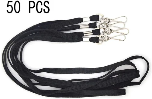 Vista 3 de Bird Fiy Cordón negro 32" cordones planos con gancho giratorio (negro)