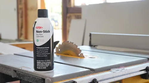 Vista 3 de DuPont, lubricante seco, capa antiadherente de teflón
