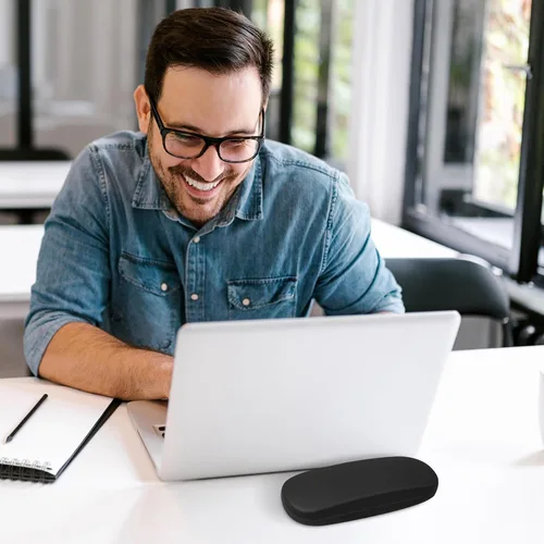 Vista 6 de Estuche para gafas Joyberg, paquete de 2 estuches para gafas con paño de limpieza, estuche para gafas de carcasa rígida que se adapta a la mayoría