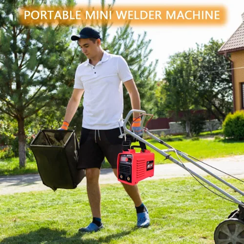 Vista 6 de Máquina de soldar, máquina de soldadura MMA-250A 110V mejorada, pantalla digital LCD IGBT, soldador de electrodo con arranque en caliente