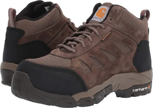 Vista 7 de Carhartt Nano dedo de carbono ligero e impermeable de 6 pulgadas para mujer, Marrón