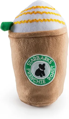 Vista 8 de Haute Diggity Dog Barkbells Pawtein Bar - Juguete de peluche para perros pequeños, medianos y grandes, juguetes interactivos divertidos