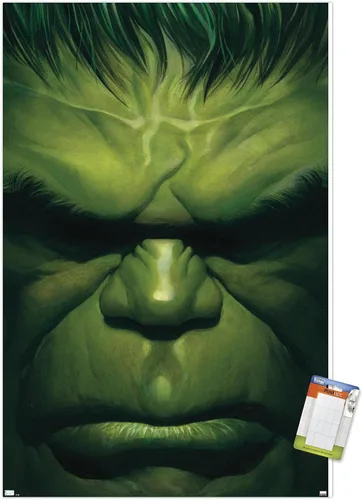 Vista 17 de Marvel Comics Hulk - Póster de pared de The Immortal Hulk #18, 22.4 pulgadas de largo x 14.7 pulgadas de ancho, versión enmarcada de madera