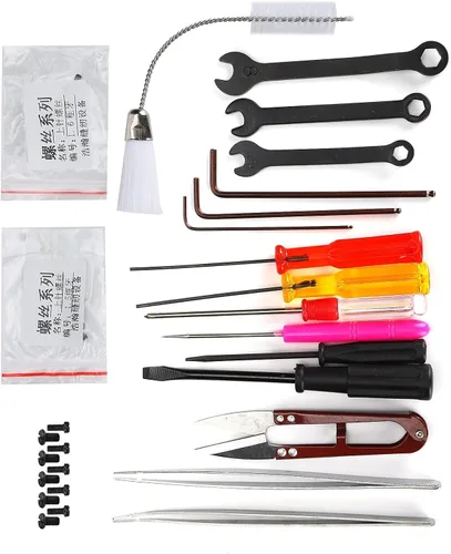 Vista 5 de Accesorios de reparación de máquinas de coser, conveniente herramienta Overlock elástico portátil para el hogar para piezas Overedger para juego