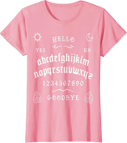 Vista 80 de Camiseta inspirada en la tabla Spirit Board Ouija Asphalt Grey