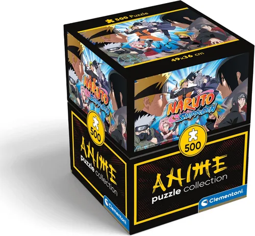 Vista 9 de Clementoni 39833 Shippuden Shippuden-1000 Rompecabezas Jigsaw, Vertical, Diversión para Adultos, Manga, Anime, Hecho en Italia, 1000 Piezas Naruto