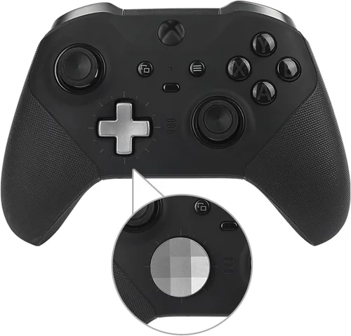Vista 5 de TOMSIN Paquete de repuesto de accesorios para mandos Xbox Elite Series 2 13 en 1, 6 palillos de metal, 2 almohadillas D, 4 palas y 1 ajustador
