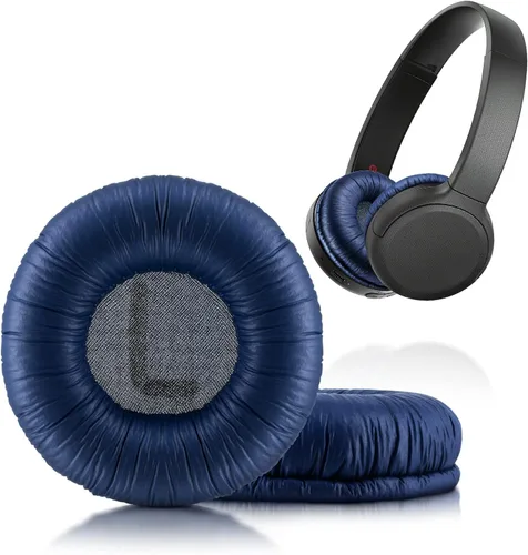 Vista 10 de Almohadillas de repuesto compatibles con auriculares inalámbricos Sony WH-CH510 (negro)