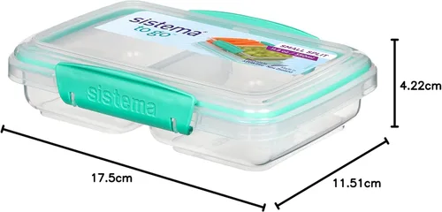 Vista 10 de Sistema Contenedor de almacenamiento dividido pequeño de 11.8 onzas (los colores pueden variar)