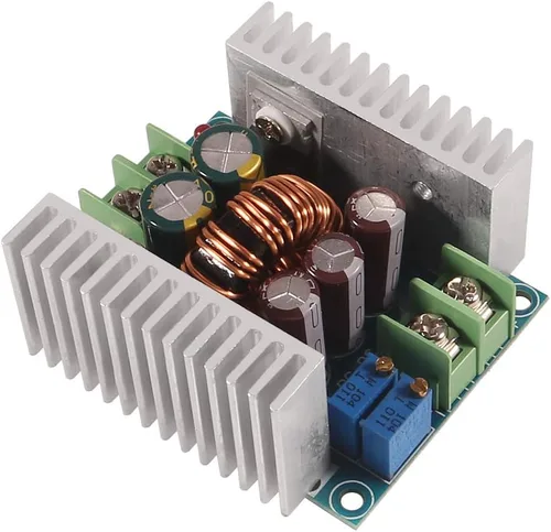Vista 4 de 20A 300W CC CV Módulo reductor ajustable DC 6-40V a 1.2-36V Regulador de voltaje Convertidor Buck Módulo de fuente de alimentación de corriente