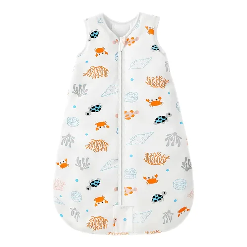 Vista 20 de Mosebears Saco de Dormir para Bebé, Manta Vestible de Invierno con Cremallera de 2 Vías, 2.5 TOG Saco de Dormir de Algodón Unisex