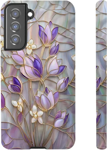 Vista 15 de Funda protectora para teléfono Samsung Galaxy S23 – Carcasa rígida de doble capa + cubierta de silicona – Funda protectora a prueba de golpes