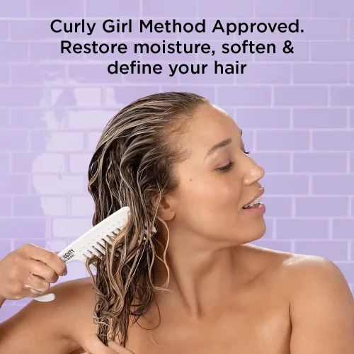 Vista 3 de Noughty Acondicionador definidor 97% Natural Wave Hello Curl para acondicionar, suavizar y definir los rizos con extracto de algas marinas y aceite