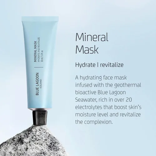 Vista 4 de Blue Lagoon Skin Science - Mascarilla hidratante mineral durante la noche - Mascarilla hidratante - Mascarilla nocturna - Mascarilla hidratante