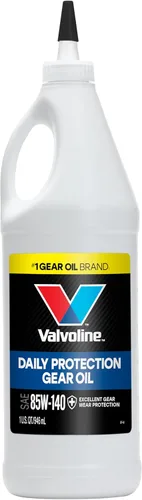 Vista 15 de Valvoline SAE de alto rendimiento 85W-140, aceite de engranaje, cubeta de 5 gal
