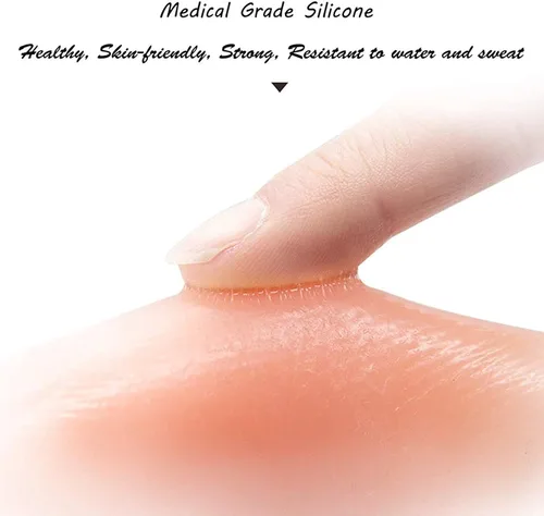 Vista 2 de Adhesive Bra Nippleless Covers, Breast Lift Pasties for Women Reusable Invisible Silicone Bra