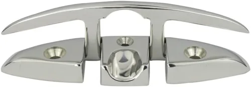 Vista 5 de Marine Dock Cleats 5inch/6 inch Folding Boat Cleat 316 Stainless Steel Flip Up Cleats for Boat Kayak and Decoration of 2 pcs with Screws
