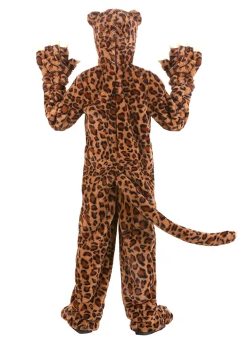 Vista 3 de Disfraz de Leopardo Saltarín para Niños Multicolor