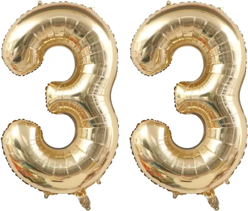 Vista 57 de Globo dorado claro con el número 0 de aluminio de 40 pulgadas, color oro champán, globo de helio 0 Mylar Oro claro 0