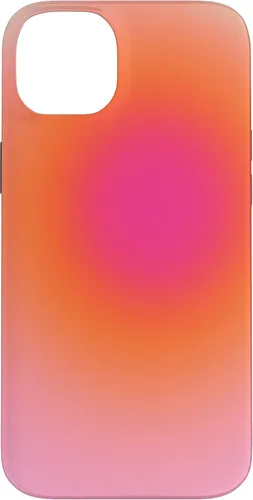 Vista 15 de Funda estética para iPhone 12/12 Pro rosa y naranja con gradiente bonito