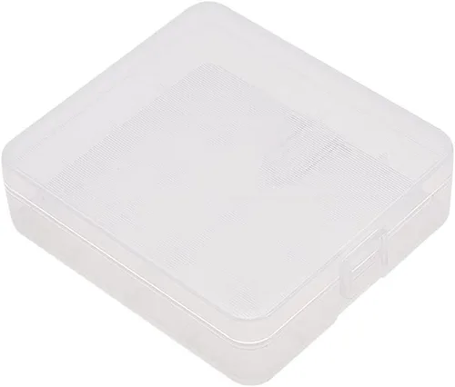 Vista 13 de Jutagoss Caja organizadora de almacenamiento de batería AA 8 capacidad de almacenamiento de batería organizador para batería AA SBC-022 transparente