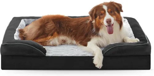Vista 26 de FURTIME Cama Ortopédica para Perros para Perros Pequeños - Camas de Sofá para Perros Pequeños Lavables, Cama de Sofá de Espuma de Apoyo