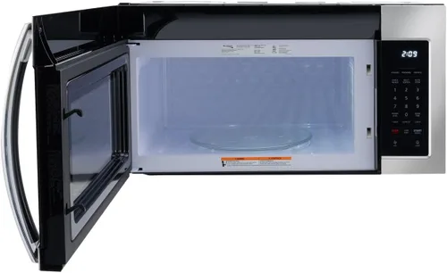 Vista 8 de RecPro Microondas para Autocaravana Sobre la Estufa de 30" Horno de Convección Acero Inoxidable 120V AC 900W Microondas para Camper