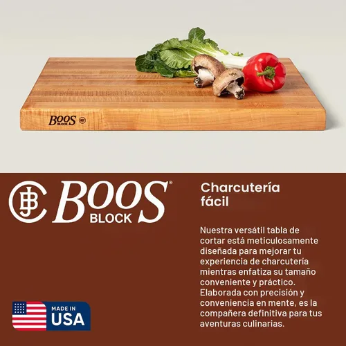 Vista 4 de John Boos - R2418 Platinum Commercial Series Tabla de cortar reversible
