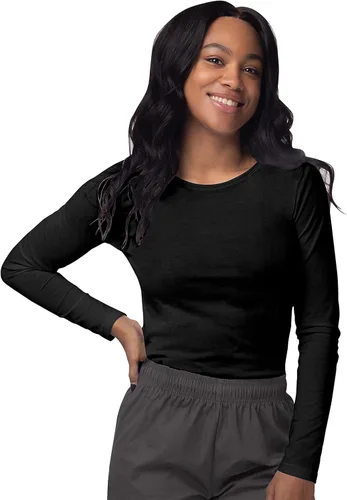 Vista 2 de Camiseta de manga larga para mujer (paquete de 3 unidades) de Sivvan.