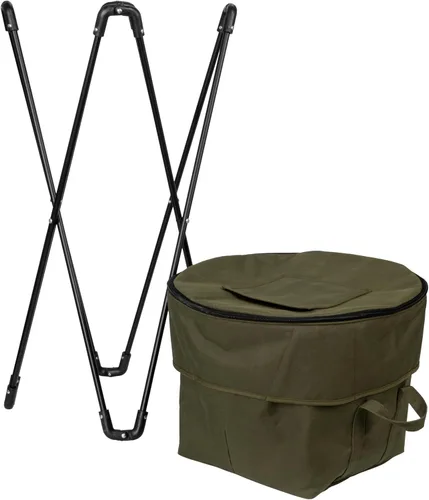 Vista 5 de Household Essentials Enfriador térmico de pie con bolsa de viaje, poliéster resistente
