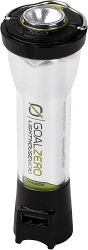Vista 2 de Goal Zero Linterna Lighthouse Micro Charge, Linterna Recargable USB para Automóvil y Uso de Emergencia