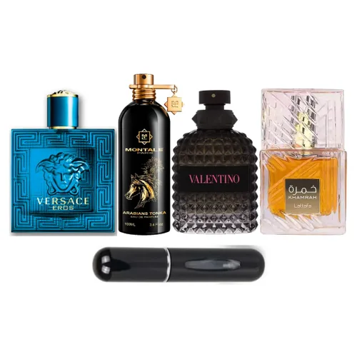 EROS+TONKA+VALENTINOBORN+KHAMRAH+PERFUME de AROMA DE PRIMERA