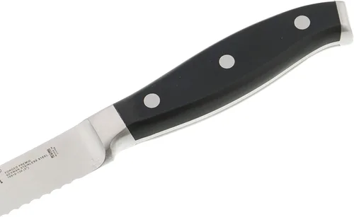 Vista 3 de HENCKELS - 16910-131 HENCKELS - Cuchillo multiusos dentado forjado Premio, 5 pulgadas, negro/acero inoxidable