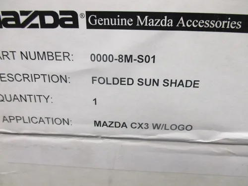 Vista 6 de Mazda Protector solar para parabrisas 0000-8M-S01