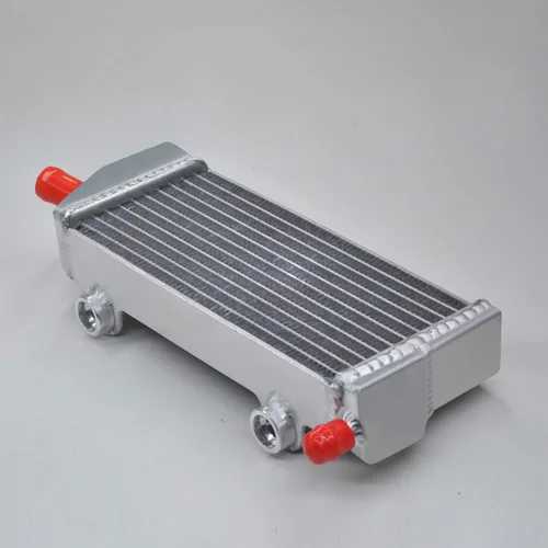 Vista 7 de radiador de aluminio compatible con KTM 250/350/450/500/530 EXC-F/EXC-R/XC-W/XCF-W 2008-2015 L+R (con lado tapón+lado sin tapa)