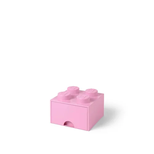 Vista 13 de LEGO - Cajón de ladrillos, 4 perillas, 1 cajón, caja de almacenamiento apilable, color verde menta aguamarina