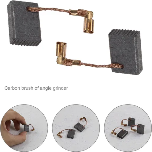 Vista 5 de 4 pares de cepillos de carbono CB325 194074-2 con corte automático 5x11x15-0.669 in compatibles con Makita 9553NB 9554NB 9555NB 9556NB 9557NB 9557NB