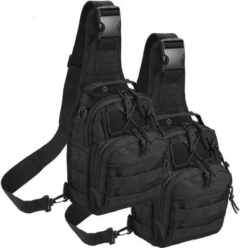 Vista 10 de Mochila táctica de hombro, 1000D, bandolera militar para exteriores