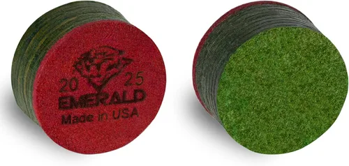 Vista 3 de TigerProducts Piscina de billar laminada Tiger Emerald CUE TIP 1 pc - 13 o 0.551 in