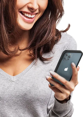 Vista 7 de Funda de silicona líquida para iPhone 12/12 Pro de 6.1 pulgadas, color negro [Absorción de golpes] [Protección de borde elevado]