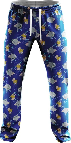 Vista 4 de Tom and Jerry Conjunto de descanso para hombre en caja de regalo que incluye camiseta, pantalones cómodos y calcetines en tallas S-M-L-XL
