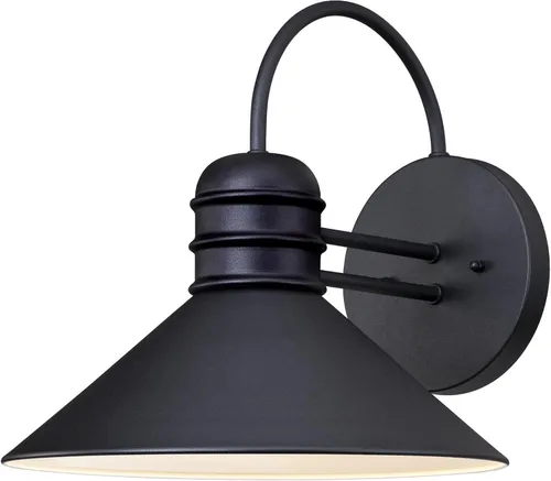 Vista 7 de Westinghouse 6360800 Watts Creek - Accesorio de pared para exteriores con acabado negro texturizado, Negro (textured black)
