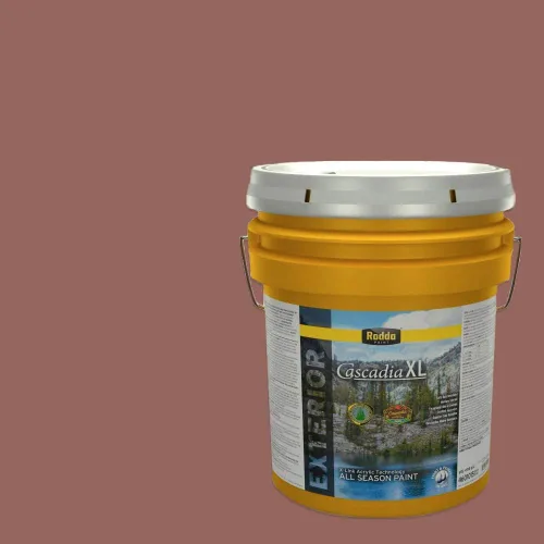 Vista 47 de Rodda Paint CASCADIA XL - Pintura satinada exterior e imprimación en uno, cuarto de galón, banderín para bebé