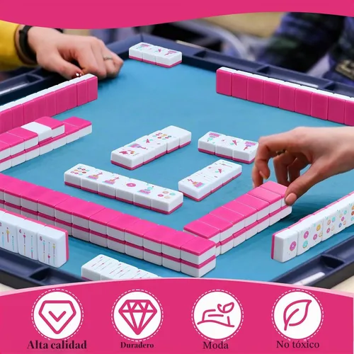 Vista 7 de Juego de 160 piezas de cumpleaños americano Mahjong de 1.2