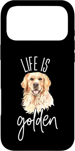 Vista 22 de Funda para iPhone 17 con diseño Golden Retriever para amantes de los perros y padres de mascotas