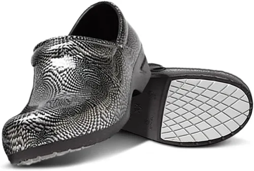 Vista 18 de Anywear SR Angel - Zuecos de enfermería, zapatos de trabajo antideslizantes para mujeres y hombres, zapatos de lactancia acolchados antideslizantes